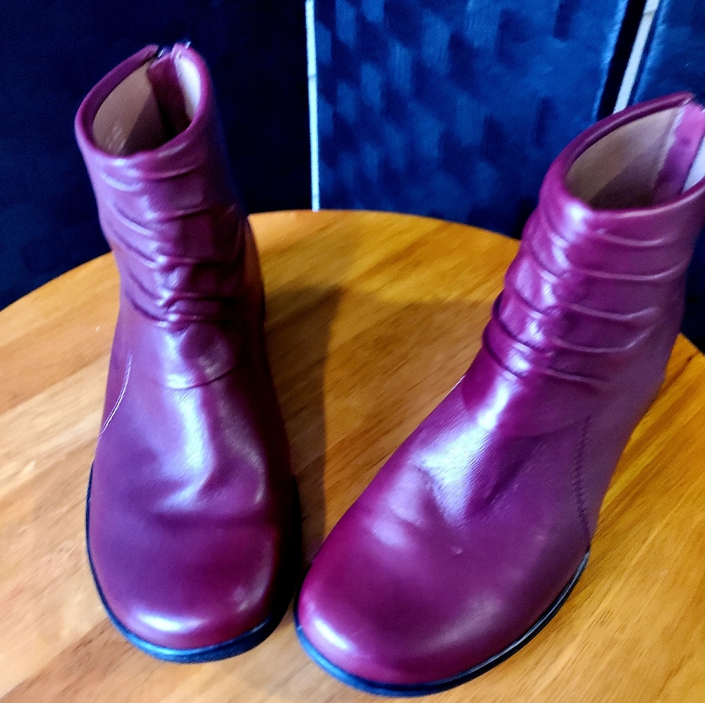 Burgundy Clark Boot
